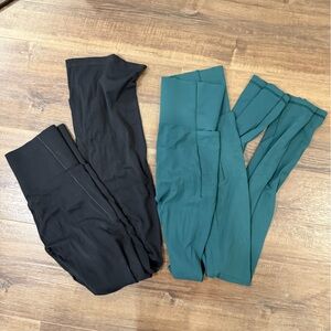 Aerie flared leggings